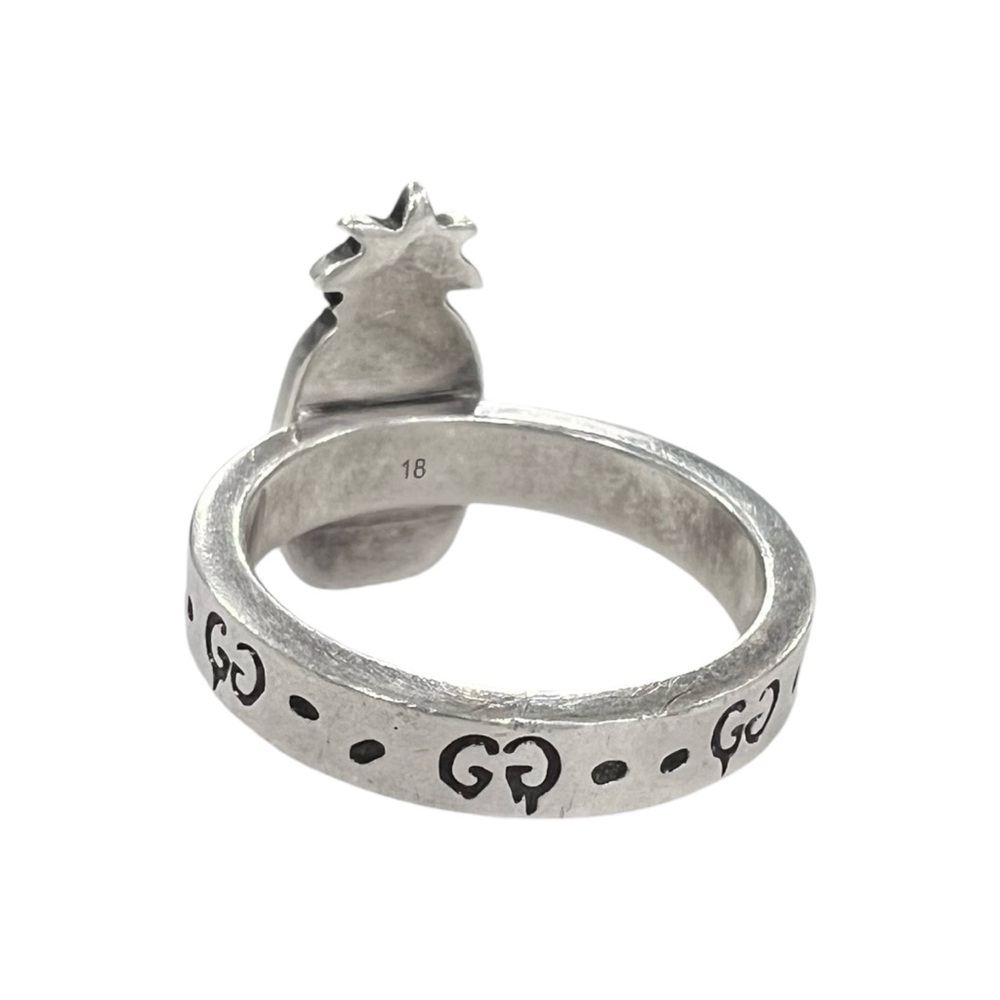 Gucci Ghost Pineapple Silver Ring - image 3